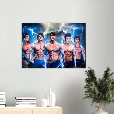 Greek Gods Of Aesthetics Poster